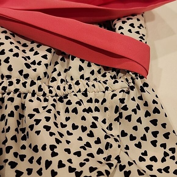 Candies Hearts Tank Top Sz Small Bow Waist Vtg Inspired Y2k Retro Fairy Parisian - Picture 5 of 8